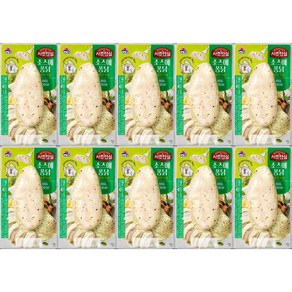 [사조대림] 사조안심 소스에퐁닭 바질크림 130g x 10개 닭가슴살