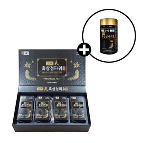 고려 흑삼정 파워 250g x 4병 1000g 4개월+1병, 5개