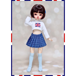 #USD 26cm 옷( 청 3종세트 )[마구샵]#구체관절인형#bjd#인형옷#유딩이#도리스돌#포켓돌, 1개