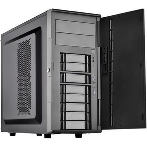 SilveStone Technology 실버스톤 테크놀로지 CS380B DIY ATX NAS 스토리지 케이스(핫 스왑 케이스 포함), Vesion 1 미국직구, 1개