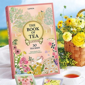 일본 홍차 루피시아 티 선물세트 2023 THE BOOK OF TEA 북 오브 티, 30개입, 1개