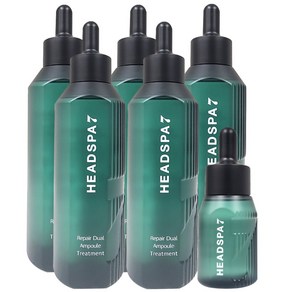 [최신상] 헤드스파7 리페어 듀얼앰플 트리트먼트 시즌4 230ml 5개+50ml 1개, 5개