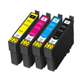 잉크다파라 엡손 호환 잉크 T177 세트 XP-202 XP-225 XP-302 XP-402, T177 호환/4색, 1세트