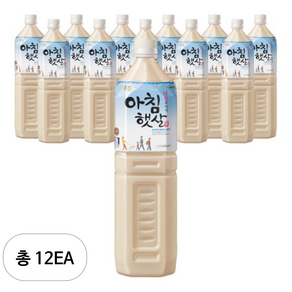 아침햇살 음료, 1.5L, 12개