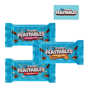 [Feastables MrBeast] [Mix & Match] 미국 피스터블 Feastable 초콜렛 미국 유투버 미스터 비스트 초콜릿 35g 초콜렛바 3종 택1