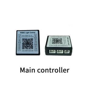 자동차실내등led 풀컬러 스트리머 심포니 RGBIC 앰비언트 라이트 액세서리 3 와이어 LED 문짝 스토리지 4, 1개