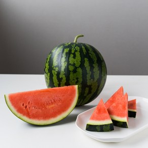 당도선별 고당도 하우스 수박 11bix 이상 가정용, 1개, 가정용 / 7kg 미만
