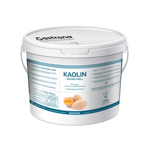 카올린 KAOLIN 3KG 브라운 식용계란껍질 에그쉘, 1개