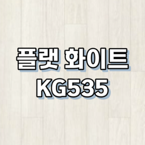 강마루 동화자연마루 나투스강, 1개, 플랫 화이트 KG535