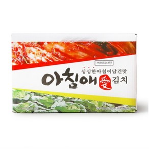 실온포장 아침애 자른김치 중국산, 1개, 10kg