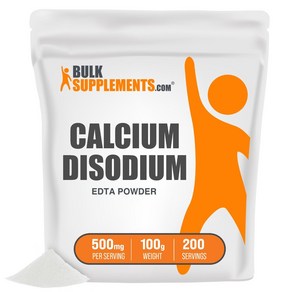 BulkSupplements Calcium Disodium EDTA Powde 725175, 100 Gams (3.5 oz), 1개