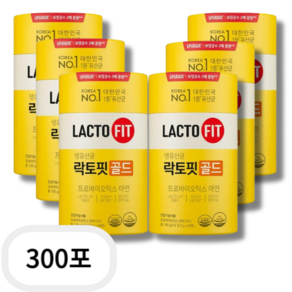 종근당건강 생유산균 락토핏골드 LACTO-5X 포뮬러, 100g, 6개