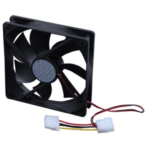 120mm x 25mm DC 24V 4핀 슬리브 베어링 컴퓨터 케이스 냉각 팬, 보여진 바와 같이, 하나, 1개