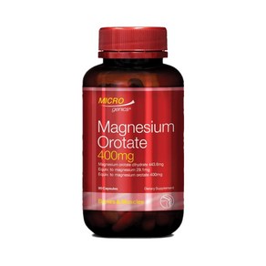 Micogenics 마이크로제닉스 마그네슘 오로테이트 400mg 90캡슐 Magnesium Ootate, 1개, 90정