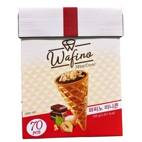 와피노 미니 초코콘, 70개, 10g