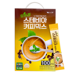 당프리 스테비아 커피믹스 950g, 9.5g, 100개입, 2개