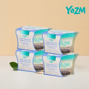 [YOZM] 요즘 콩포트 그릭요거트 (블루베리) 130G 4개