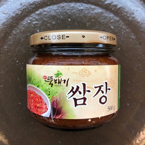 옛맛뚝배기 [쌈장 국산100%] 500g, 1개