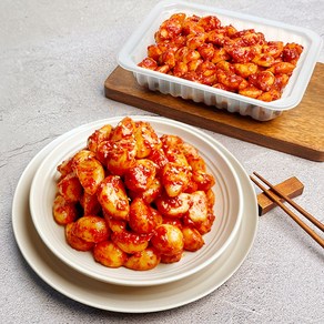 [당일조리] 30년전통 엄마손맛 가정식 수제반찬 고추장마늘짱아찌, 1개, 400g