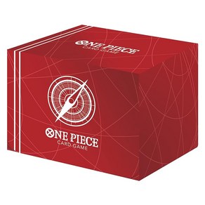 반다이(BANDAI) ONE PIECE 카드 게임 투명 카드 케이스 2022 스탠다드 레드, 1개