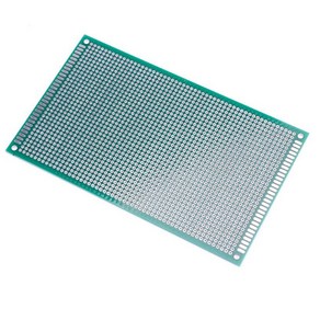 양면 만능 기판 150x90mm PCB 공보드 브레드보드 납땜 2.54mm 2mm