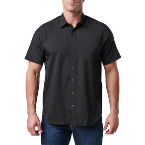 5.11 택티컬 에어리얼 반팔 셔츠(블랙) - 5.11 Tactical Aerial Short Sleeve Shirt(Black)