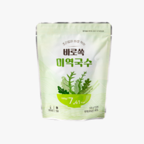 바로쏙 해초국수 미역국수 180g (소스미포함), 20개