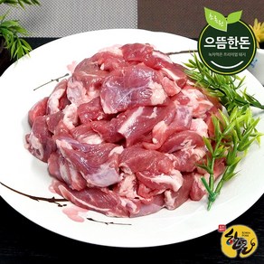 으뜸한돈 국내산 냉장 찌개용 돼지고기 500g+500g, 2개