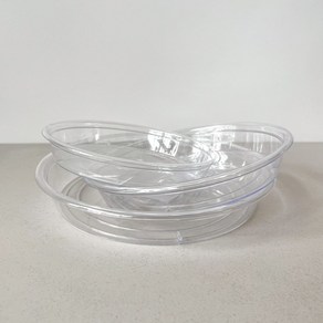 아르떼바시 Atevasi 투명 화분 받침대, 21호(지름 21cm), 1개