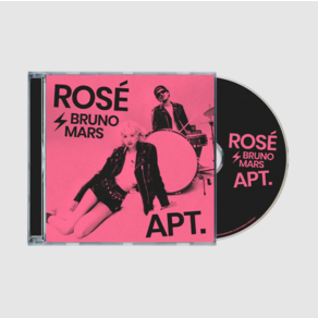 Rose & Bruno mars 로제 아파트 브루노 마스 APT CD 앨범