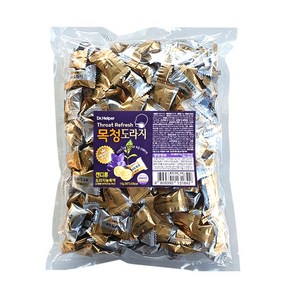 목청 도라지 캔디 1kg 건강사탕 목에좋은 목캔디 대용량, 1개