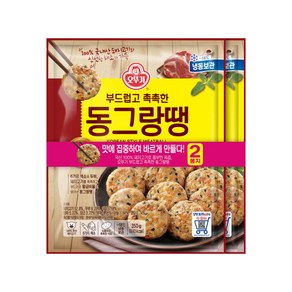 [써니마트][냉동] 오뚜기 부드럽고촉촉한 동그랑땡 350g+350g, 350g, 2개