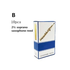 고품질 10pcs/ box eb alto 색소폰 색소폰 색소폰 갈대 강도 2.5 유형, 소프라노 색소폰, 1개