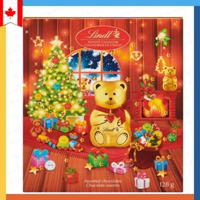 린트 어드벤트 캘린더 2024 테디베어 린트 초콜릿 캘린더 캐나다 발송 Lindt Advent Calendar