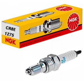 NGK SPARK PLUG 스파크 플러그 점화플러그 오토바이 스쿠터 바이크 모터사이클 GD GV HB ST7 이지맥스 GT650 조이맥스 GTS G5M 1275 # 플러그 CR8E, 1개