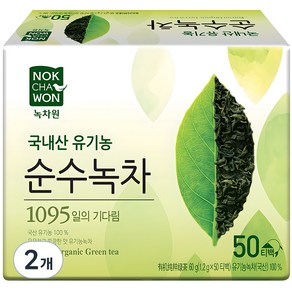 녹차원 순수녹차, 1.2g, 50개입, 2개