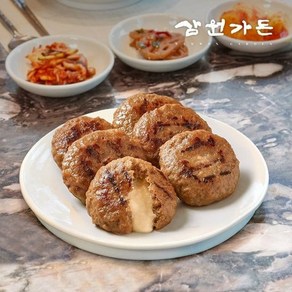 [삼원가든] 치즈떡갈비 100g x 7팩(700g), 단일상품_총 수량_상세페이지참조