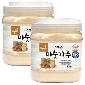 토종마을 국산 10곡 미숫가루 800g 2개