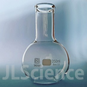 [JLS] SH Boro3.3 Flat - Bottom Flask 넓적바닥플라스크 (Korea) 평바닥플라스크