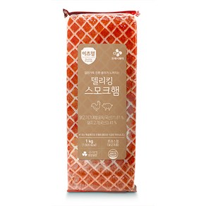 CJ 이츠웰 델리킹 스모크햄 1kg, 1개