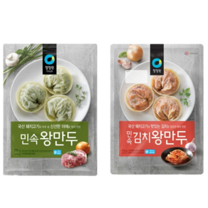 청정원 민속왕만두 770g A