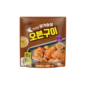 [랭킹닭컴] 맛있닭 닭가슴살 오븐구이 6종 1팩, 02_갈릭, 1개, 150g