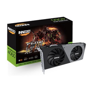 INNO3D 지포스 RTX 4060 OC D6 8GB TWIN X2