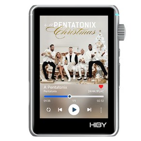 HIBY R3 II 포터블 블루투스 MP3, 실버