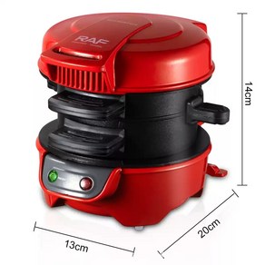 햄버거기계 샌드위치 브런치 토스트 와플메이커 다기능, 회색 EU 220V
