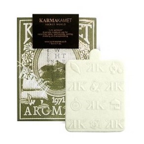 카르마카멧 명품 향기 12종 미니 북마크 및 실내 방향제 차량용 서랍과 책상, A-Silve Needle White Tea, 1개, 10g