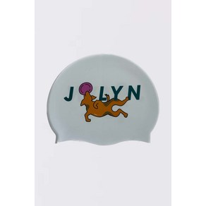 졸린 실리콘 수모 수영모자 프리스비 Jolyn Silicone Swim Cap - Fisbee, 1SZ, 1개