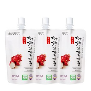 [연두팜] 유기농 자색 돼지감자즙 90ml 낱개, 1개