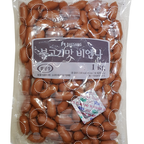 대상 불고기맛 비엔나, 1kg, 1개