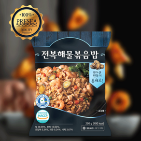 홍반장 프리미엄 전복볶음밥 해물볶음밥 미니전복이 통째로, 4개, 250g